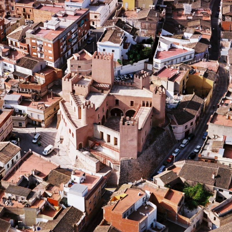 Fotografía del castillo medieval de Bétera