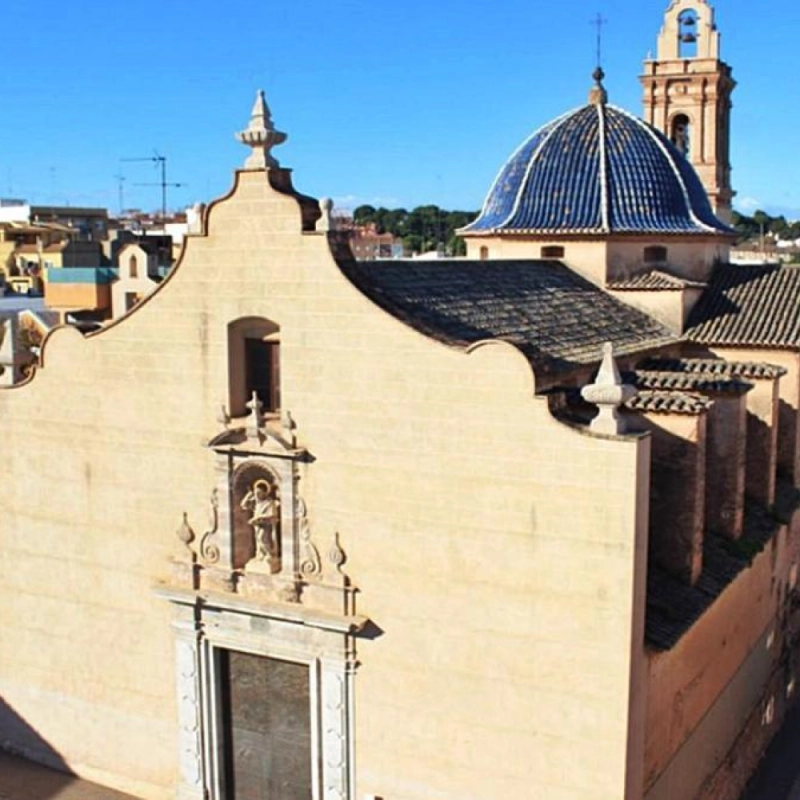 Fotografía de la iglesia de Godella